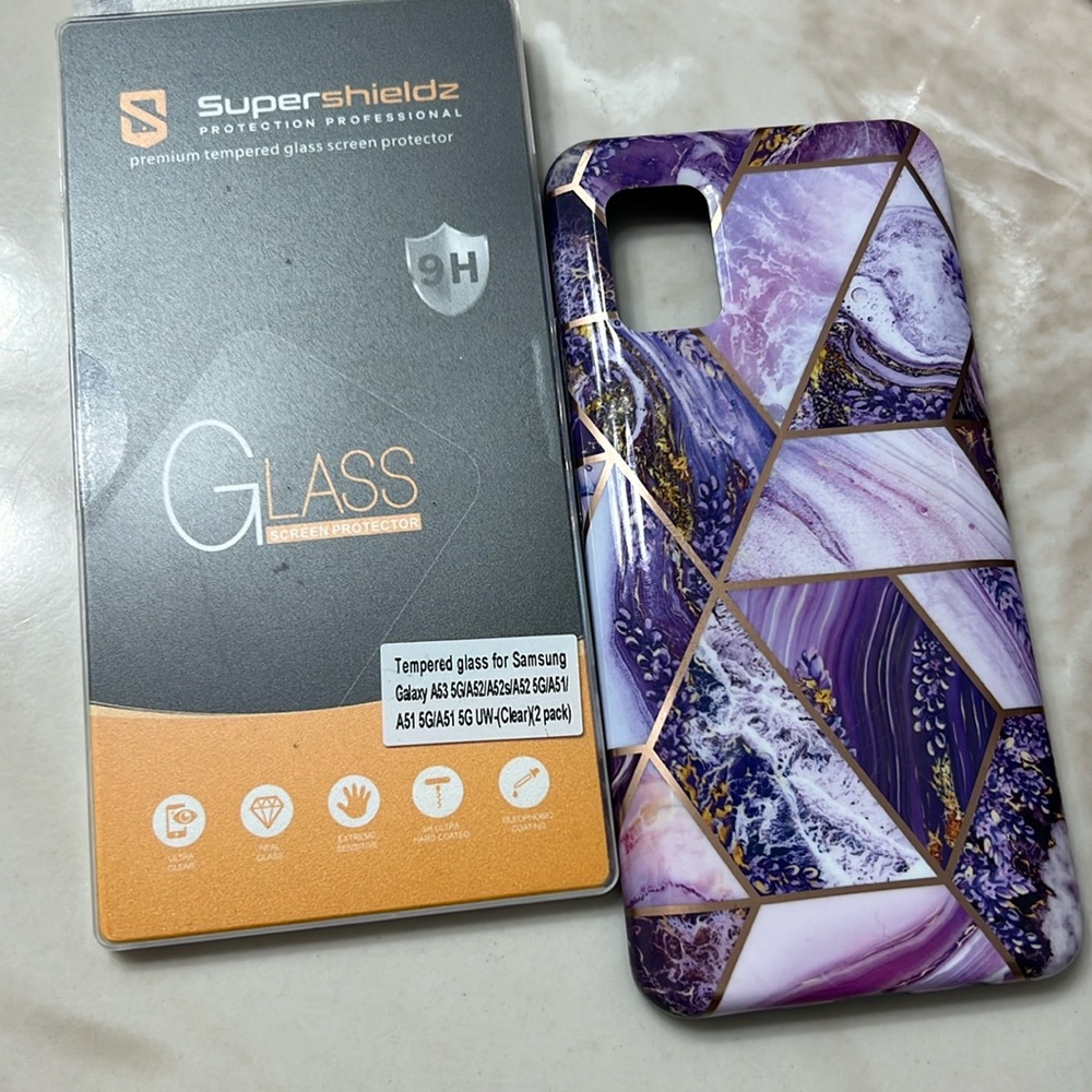 *Bundle* Samsung Galaxy A53 Case and Screen Protector